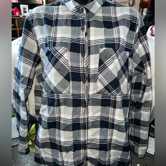 O’Neill Flannel Plaid Button Up Shirt